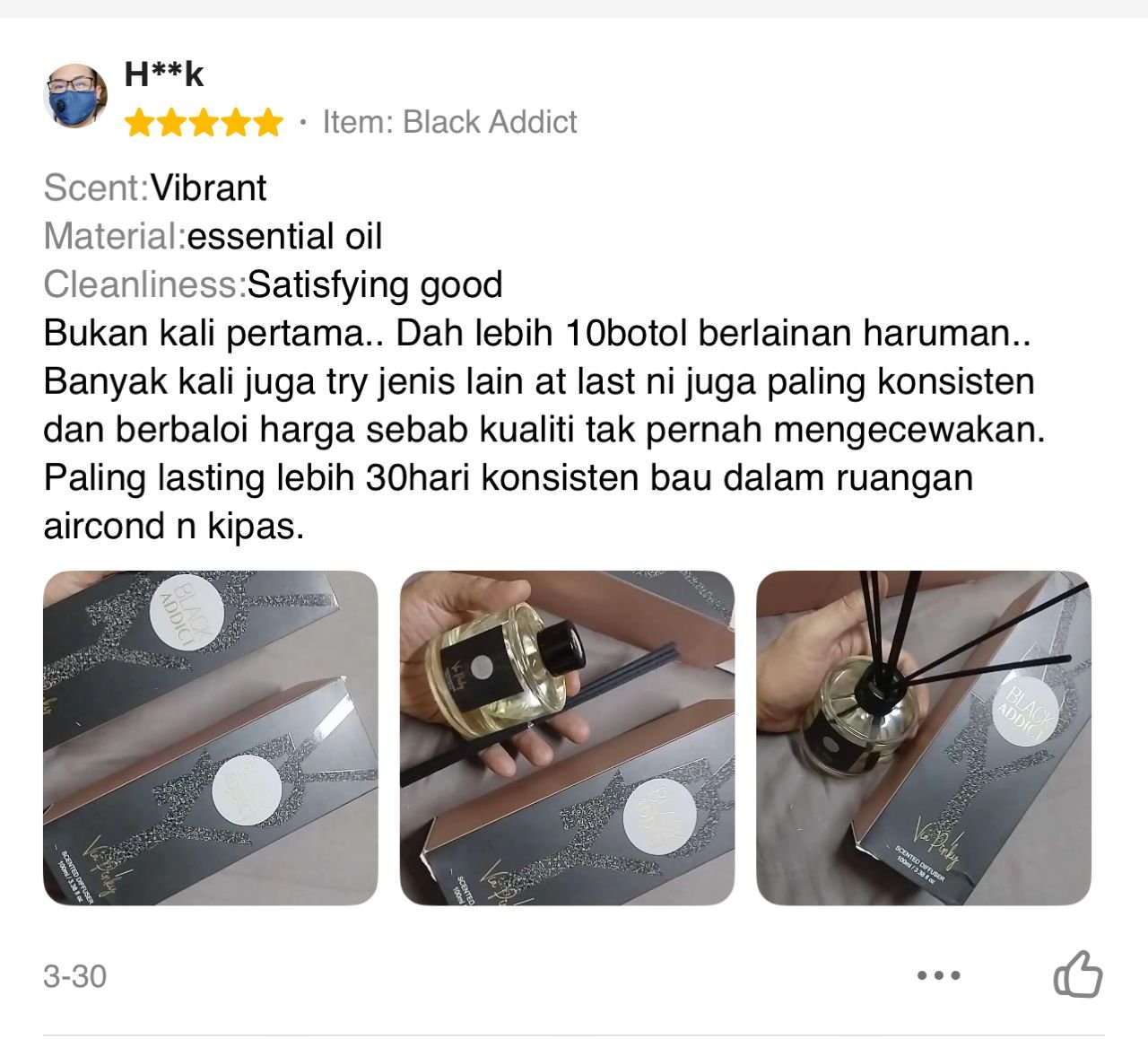 Ulasan pelanggan 1